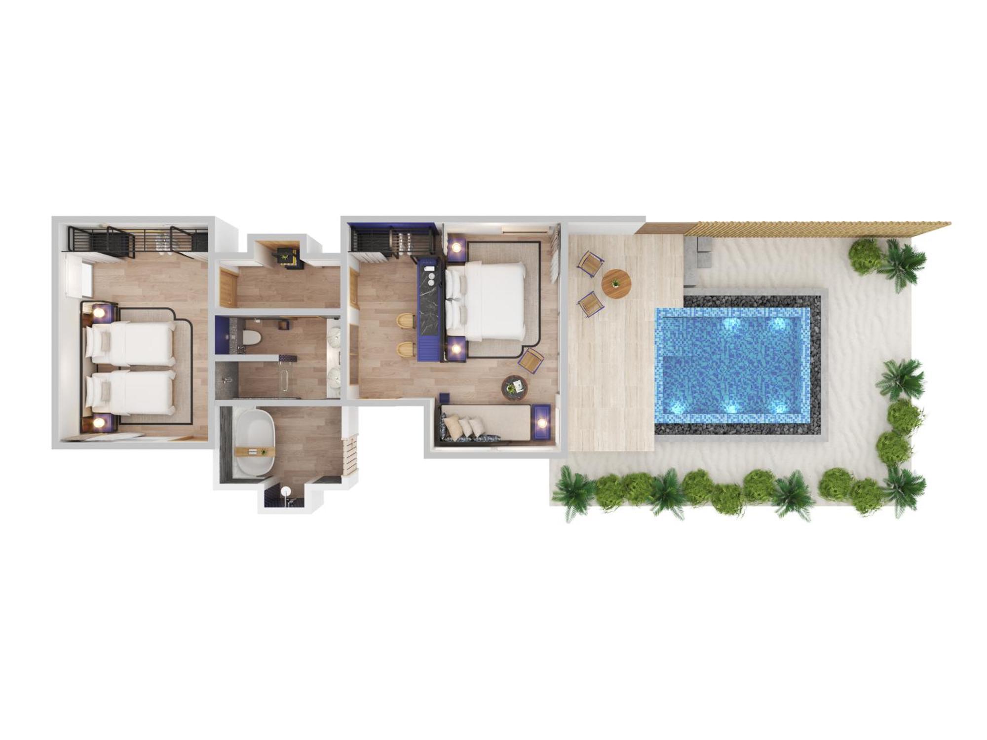 Avani Plus Fares Maldives Resort - 50 Percent Off On Seaplane Transfer For Minimum Stay Of 3 Nights And More For Stays Until 31 October 2025 Kendhoo Pokoj fotografie