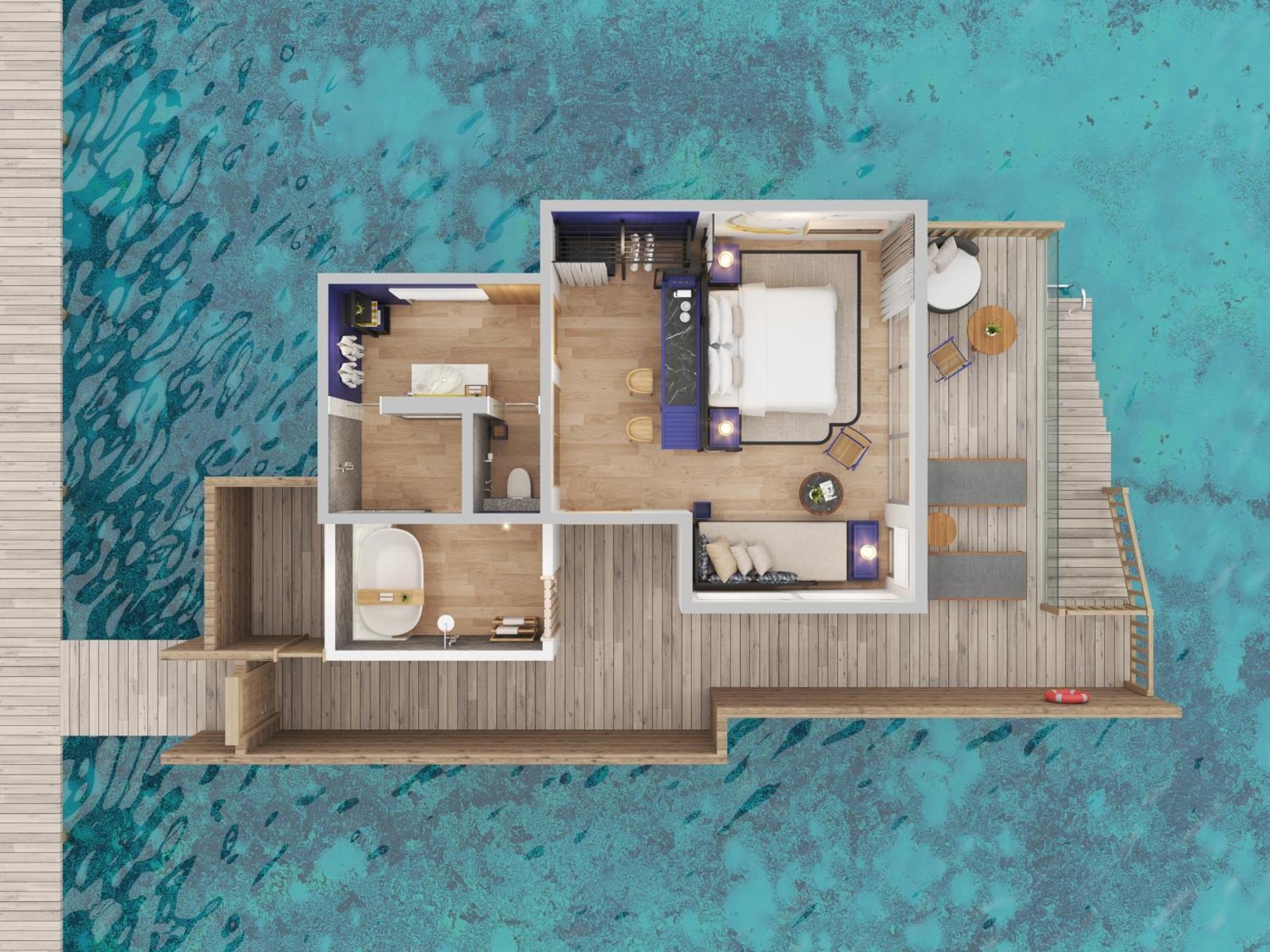 Avani Plus Fares Maldives Resort - 50 Percent Off On Seaplane Transfer For Minimum Stay Of 3 Nights And More For Stays Until 31 October 2025 Kendhoo Pokoj fotografie